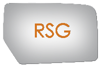 SIDE VIEW MIRROR W MOUNT